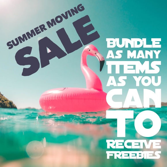 Moving SALE Summer discounts & freebies 4 grabs